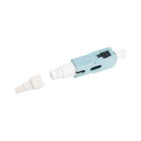 conector de fibra óptica prepulido lightbow sc simplex multimodo 50125 om3om4 reterminable color aqua143661