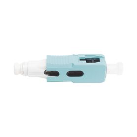 conector de fibra óptica prepulido lightbow sc simplex multimodo 50125 om3om4 reterminable color aqua143661