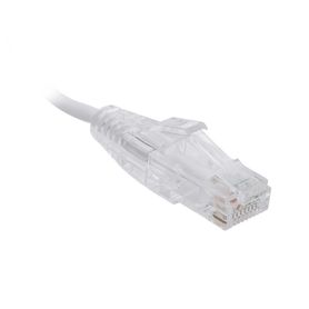 cable de parcheo slim utp cat6  1 metro blanco diámetro reducido 28 awg171101