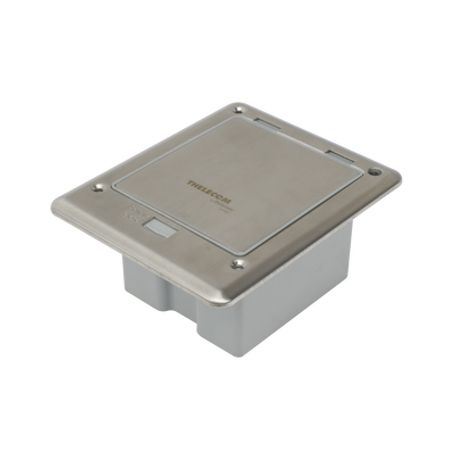Caja De Piso Con Contacto Eléctrico (duplex) Resistente Al Agua Ip66 (con Tapa Cerrada) (1100053201)