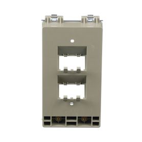 placa de pared vertical resistente al agua con protección ip56 acepta 4 módulos minicom color gris88683