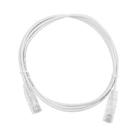 cable de parcheo slim utp cat6  15 m blanco diámetro reducido 28 awg171102