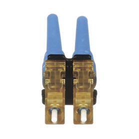 conector de fibra óptica lc duplex opticam monomodo 9125 os2 prepulido color azul182631