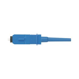 conector de fibra óptica sc simplex opticam monomodo 9125 os2 prepulido color azul