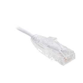 cable de parcheo slim utp cat6  2 m blanco diámetro reducido 28 awg171103