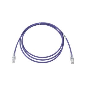 patch cord mc6 modular cat6 utp cmls0h 7ft color violeta versión bulk sin empaque individual