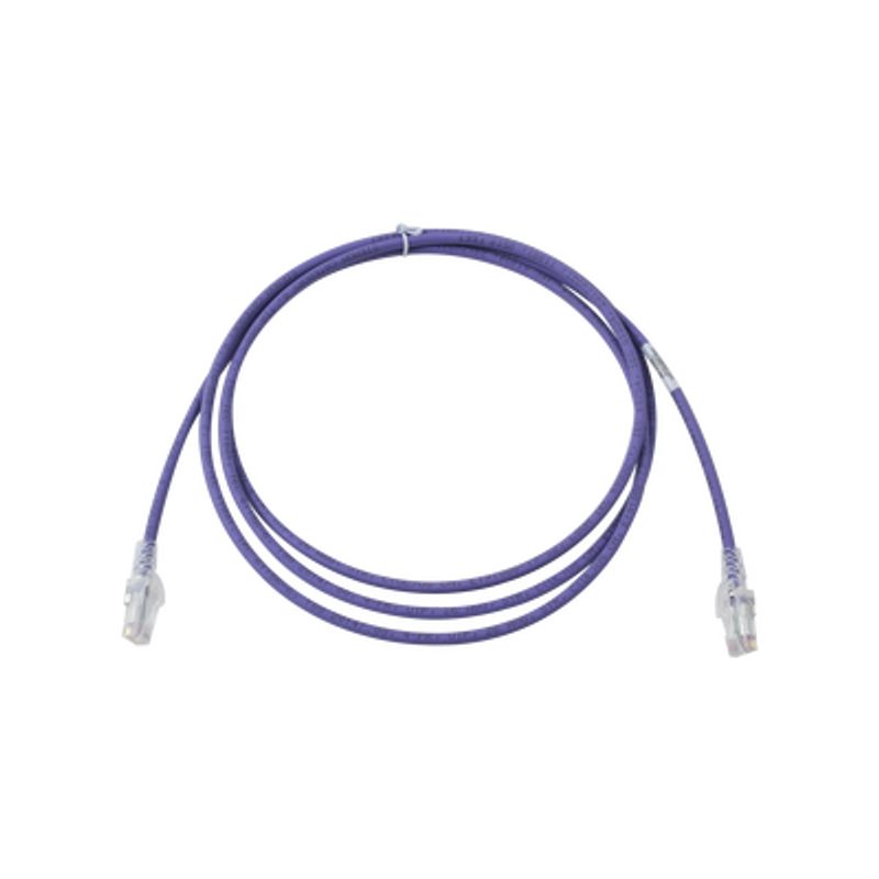 Patch Cord Mc6 Modular Cat6 Utp Cm/ls0h 7ft Color Violeta Versión Bulk (sin Empaque Individual)