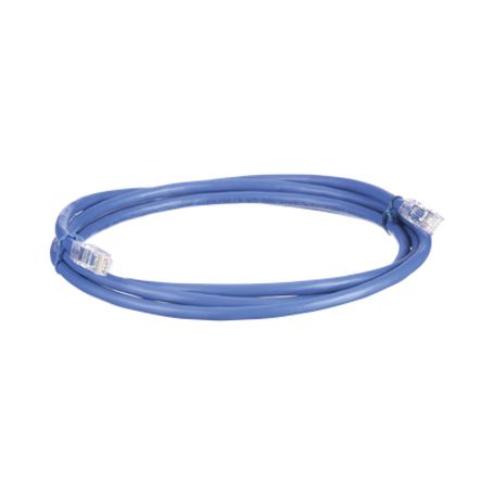 Cable De Parcheo Utp Cat6a 24 Awg Cm Color Azul 7ft