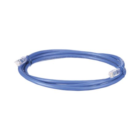 Cable De Parcheo Utp Cat6a 24 Awg Cm Color Azul 7ft