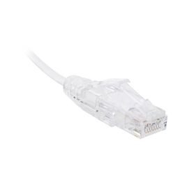 cable de parcheo slim utp cat6  30 cm blanco diámetro reducido 28 awg171100