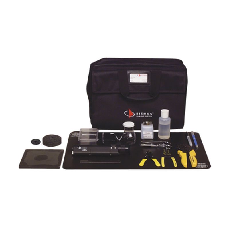 Kit De Herramientas Lightspeed Para Terminación De Conectores De Fibra Óptica St/sc Monomodo O Multimodo