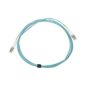 jumper de fibra óptica multimodo 50125 xglo om3 lclc duplex ofnr color aqua 3 metros135777