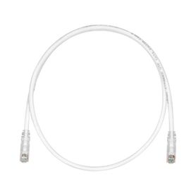 cable de parcheo tx6 utp cat6 24 awg cm color blanco mate 3ft