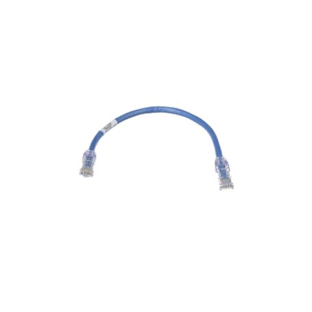 Cable De Parcheo Tx6 Utp Cat6 24 Awg Cm Color Azul 1ft
