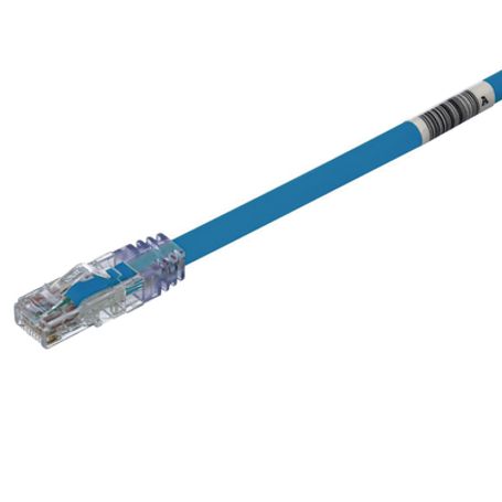 Cable De Parcheo Utp Cat6a 24 Awg Cm Color Azul 3ft
