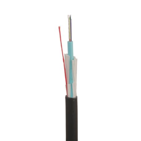 Cable De Fibra Óptica De 12 Hilos Multimodo Om4 50/125 Optimizada Interior/exterior Loose Tube 250um No Conductiva (dieléctrica)