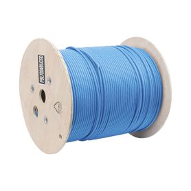 bobina de cable blindado sftp de 4 pares cat7 inmune a ruido e interferencias lszh bajo humo cero halógenos color azul bobina d
