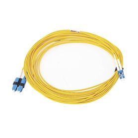 jumper de fibra óptica monomodo os2 xglo lcupcscupc duplex ofnr color amarillo 10 metros155167