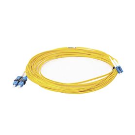 jumper de fibra óptica monomodo os2 xglo lcupcscupc duplex ofnr color amarillo 10 metros155167