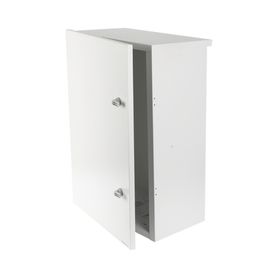 gabinete para instalación de 2 baterias pl110d12 fabricado en lámina galvanizada accesorios para piso o poste no incluidos21470