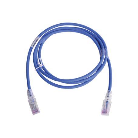 patch cord mc6 modular cat6 utp cmls0h 5ft color azul versión bulk sin empaque individual