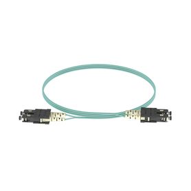 jumper de fibra optica multimodo 50125 om3 scsc duplex ofnr riser color aqua 2 metros182292