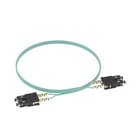 jumper de fibra optica multimodo 50125 om3 scsc duplex ofnr riser color aqua 2 metros182292