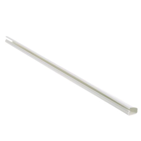 canaleta ld5 de pvc rigido con cinta adhesiva para instalación sin herramientas 26 x 15 x 18288 mm color blanco197124