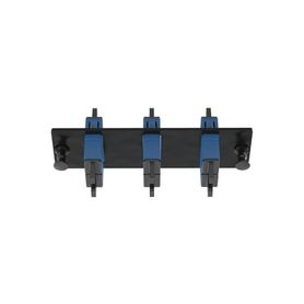 placa acopladora de fibra optica fap con 3 conectores sc duplex 6 fibras para fibra monomodo os1os2 color azul182903