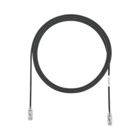 cable de parcheo tx6 utp cat6 diámetro reducido 28awg color negro 10ft 