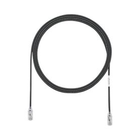 cable de parcheo tx6 utp cat6 diámetro reducido 28awg color negro 7ft 
