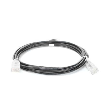 Cable De Parcheo Slim Utp Cat6  3 M Negro Diámetro Reducido (28 Awg)