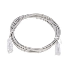 cable de parcheo slim utp cat6  2 m gris diámetro reducido 28 awg192775
