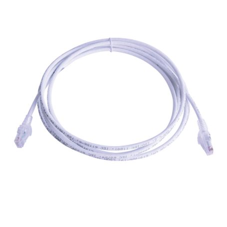 patch cord mc6 modular cat6 utp cmls0h 15ft color blanco