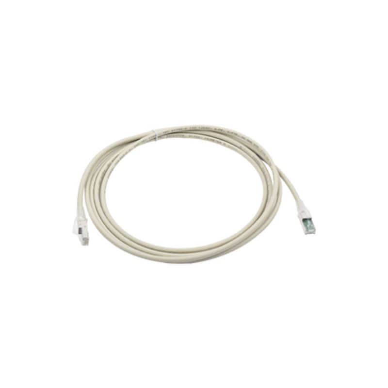 Patch Cord Zmax Cat6a S/ftp Cm/ls0h 10ft Color Gris Versión Bulk (sin Empaque Individual) Patch Cord Zmax Cat6a S/ftp Cm/ls0h 10ft Color Gris Versión Bulk (sin Empaque Individual)