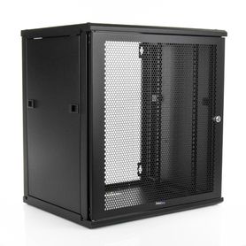 gabinete linkedpro de montaje en pared 19in puerta perforada 12 ur 450 mm de profundidad color negro216109