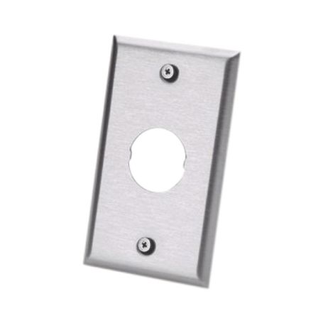 placa de pared industrialnet™ para 1 conector industrial de acero inoxidable183953