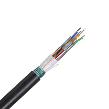 Cable De Fibra Óptica 12 Hilos Osp (planta Externa) Armada Mdpe (polietileno De Media Densidad) Multimodo Om3 50/125 Optimizada 
