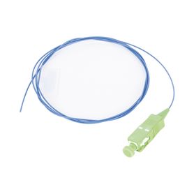 pigtail de fibra óptica scapc simplex monomodo os2 9125 900um color azul 1 metro
