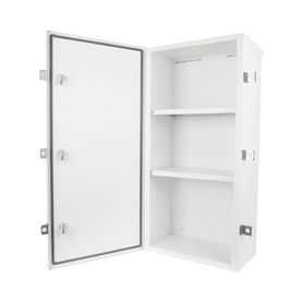 gabinete para instalación de 3 baterias pl110d12 fabricado en lámina galvanizada accesorios para piso o poste no incluidos21450