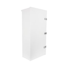 gabinete para instalación de 3 baterias pl110d12 fabricado en lámina galvanizada accesorios para piso o poste no incluidos21450