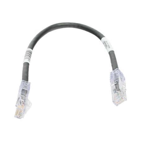 cable de parcheo tx6 utp cat6 24 awg cm color negro 1ft194576