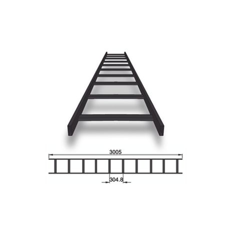 Escalera Tubular Tramo Recto Epoxica De 1.5 De Peralte X 12 De Ancho Tramo De 3 M Ideal Para Centros De Datos Escalera Tubular Tramo Recto Epoxica De 1.5 De Peralte X 12 De Ancho Tramo De 3 M Ideal Para Centros De Datos