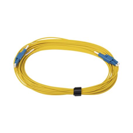 jumper de fibra óptica bladepatch monomodo os12 xglo riser lcupclcupc duplex ofnr color amarillo 10 metros171721