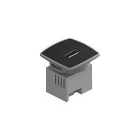 caja mini usb charger color negro 1 puerto usb