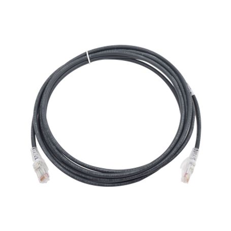 patch cord mc6 modular cat6 utp cmls0h 10ft color negro versión bulk sin empaque individual