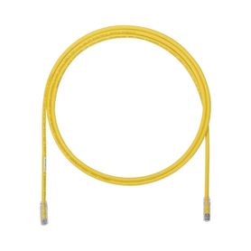 cable de parcheo utp cat6a 24 awg cm color amarillo 5ft