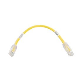 cable de parcheo tx6 utp cat6 24 awg cm color amarillo 1ft186558