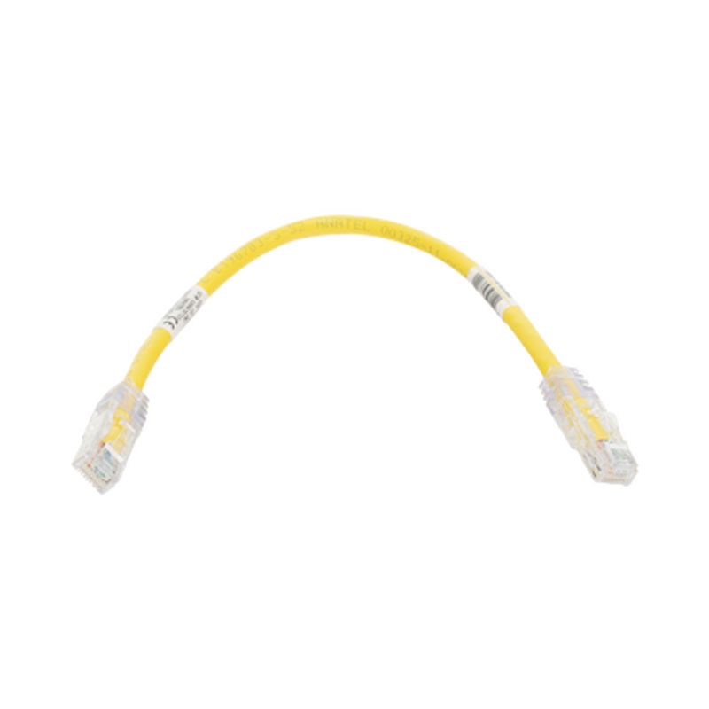 Cable De Parcheo Tx6 Utp Cat6 24 Awg Cm Color Amarillo 1ft
