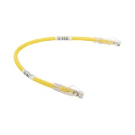 cable de parcheo tx6 utp cat6 24 awg cm color amarillo 1ft186558